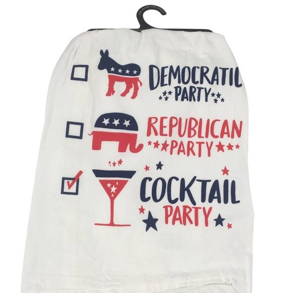 Decorative Towel - Political Cocktail Party - Picture 2 of 2
